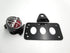 Stop calavera para motos con Letrero portaplaca lateral